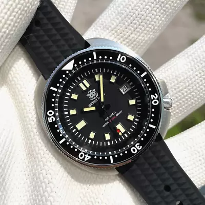 STEELDIVE Men 44MM Automatic NH35 Diving Sapphire 300M Waterproof Ceramic Watch • $82.69