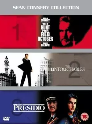 The Hunt For Red October/The Untouchables/The Presidio DVD Mark Harmon (2004) • £4.24