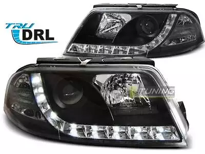 Headlights LED DRL Inside For VW PASSAT 3BG 00-05 Black WorldWide FreeShip US LP • $529.67