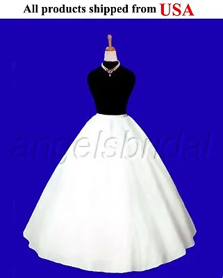 Top Quality Extra Full A-line Bridal Wedding Gown Crinoline Petticoat Skirt Slip • $44.95