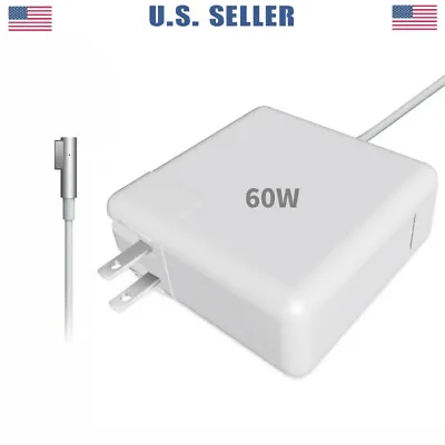 60W Magnetic L Shape AC Adapter Laptop Charger For Apple MacBook Pro 13  A1278 • $13.95