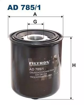 Air Dryer Compressed Air System FILTRON AD 785/1 For MACK Midlum 6.2 2001-2003 • $43.29