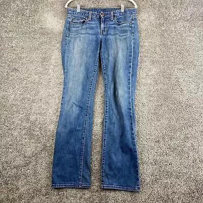 J. Crew Bootcut Denim Jeans Women's Size 27 Blue Low Rise Medium Wash 5-Pocket • $15.95