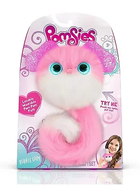 Loveable Kids Pomsies Wearable Virtual Pom-Pom Puppy Pet Bubble Gum - Pink • $15