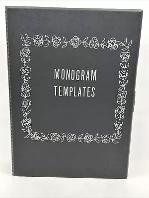 Full Set Sears Kenmore Sewing Machine Monogram Templates Of 26 Letters • $13