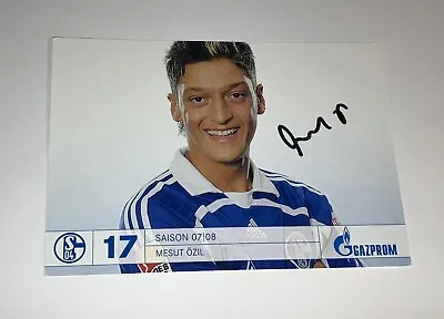 Mesut Ozil 2007-08 Original Hand Signed Schalke 04 Autograph Card - Germany • $25