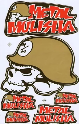 New Metal Mulisha Motocross Racing Graphic Stickers/decals. 1 Sheet (st87) • $3.99