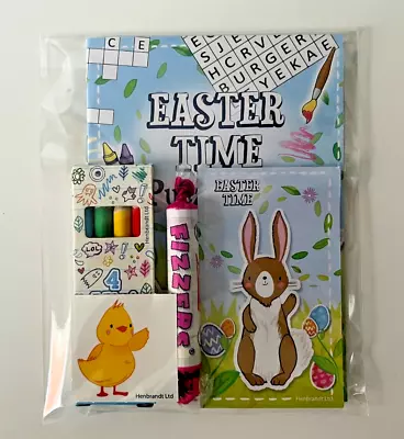 Childrens  Pre Filled Easter Party Bags  Activity Teacher Class Min Order 3 Bags • £1.30