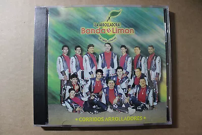 La Arrolladora Banda El Limon  Corridos Arrolladores     Ultra Rare New Sealed • $29.99