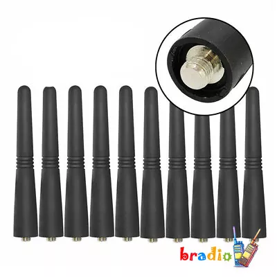 10x VHF Antenna For HT750 HT1250 HT1550 CP200 EX500 EX600 EP350 EP450 Radio • $17.99