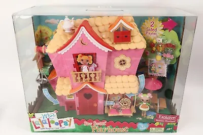 Mini Lalaloopsy Sew Sweet House Playset Exclusive Blossom Flowerpot Doll Sealed • $139.99