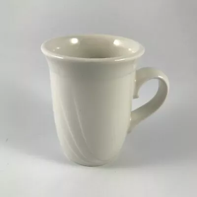 DUDSON ARMORLITE FINEST VITRIFIED WHITE COFFEE MUG / CUP England Stoke-on-Trent • $12.95