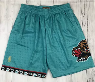 Memphis Grizzlies Shorts Mitchell & Ness NBA Vancouver $85 NWT Mult Sizes • $39.95