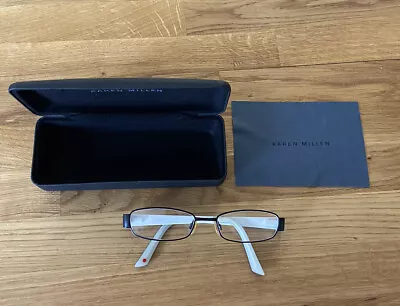 £12.99 • Buy Karen Millen - Designer Glasses - Eyewear Frame + Case