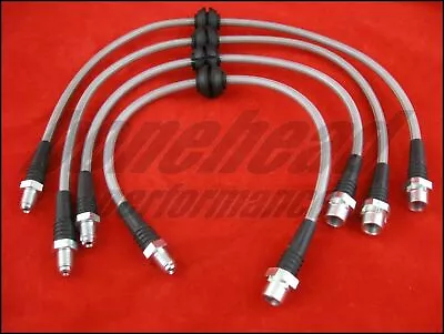 Techna-Fit Stainless Steel Braided Brake Lines 2007-2016 Mini Cooper R56 • $109.99