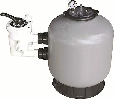£948.99 • Buy Swimming Pool Sand Filter 18 Inch 21  25  28  Fiberglass Filter With Glass Media