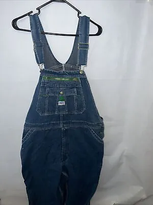 Liberty Overalls Mens 40X30 Bibs Overalls Denim Workwear Carpenter Farmer • $35