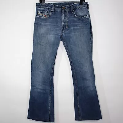 Diesel Mens 32 X 28 Zathan Bootcut Jeans A1419 • $24.95