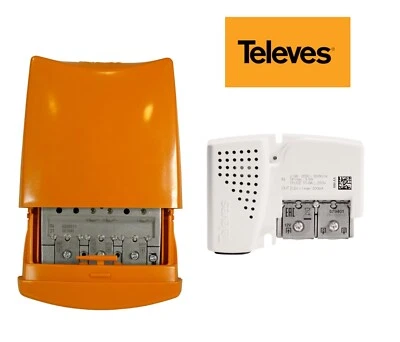 Amplificatore Segnale TV Televes 1.7W 470Mhz - 2 Uscite, Guadagno 20dB, Per Antenna Interna - Foto 9