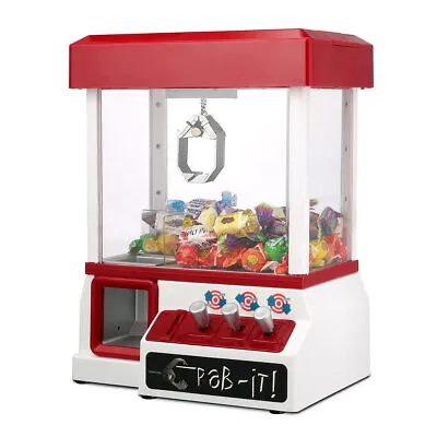 Carnival Style Vending Arcade Claw Candy Grabber Prize Machine Game Kids Toy • $79.99