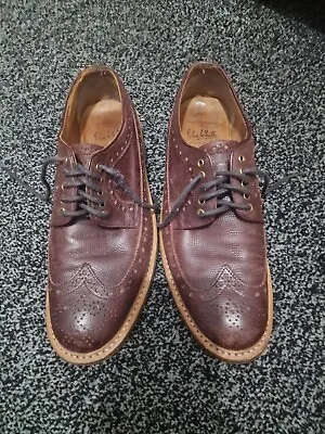 John White Mens Shoes UK 11 Classic All Leather English Brogues  • £28.99