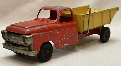 Vintage HUBLEY DUMP TRUCK NO.470-58 9 1/2  Metal Toy Dump Truck 1950's • $17.50