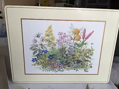 Vintage PIMPERNEL (4) Meadow Flowers Placemats Florl Cork De Luxe England • $19.99