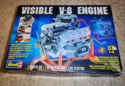 $49.99 • Buy Revell 85-8883 Visible V8 Engine Model Kit 1:4 Scale Open Box