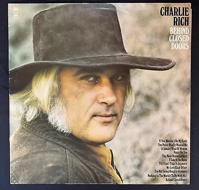 Charlie Rich Behind Closed Doors Vinyl LP • £3