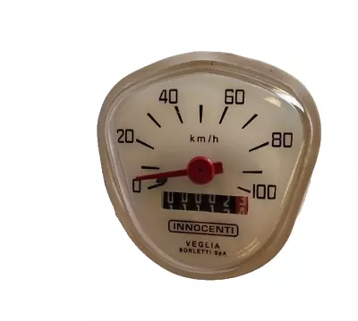 Lambretta J Range 0-100 Km Speedometer Veglia Borletti Innocenti Cento • $27.44