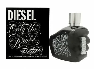 £50.71 • Buy Diesel Only The Brave Tattoo Eau De Toilette Edt 75ml Spray - Men's For Him. New