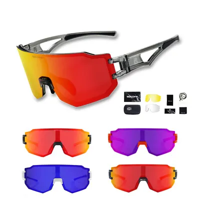  Cycling Glasses Phtorchromic Bicycle MTB Sunglasses Men Women Mountain Bike  • $13.99