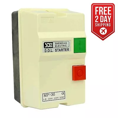 18839 3 Phase 50HZ @ 240V & 60HZ @ 220V 10-HP 22-34-Amp Magnetic Switch • $83.95