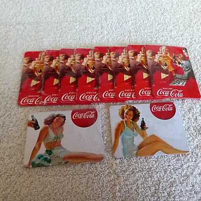 Coca Cola Fridge Magnets X10 New • £6.50