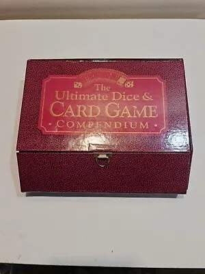 The Ultimate Dice And Card Game Compendium Boxed Pre Owned But Not Used • £8.50