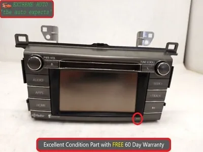 2014-2015 Toyota RAV4 Radio Display Receiver CD 100326 100325 OEM 0R100 Or 42200 • $427.50