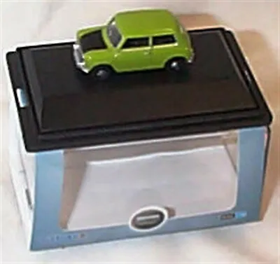 Classic Mini Lime Green New Oxford Diecast OO Gauge 1-76 In Clear Case 76MIN005S • £6.50