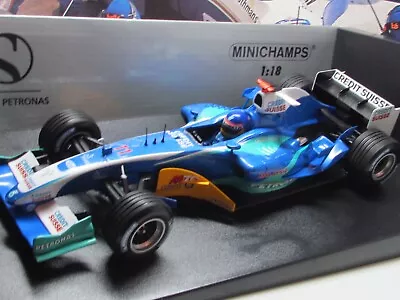 Minichamps / F1 2004 Sauber Petronas  C24 - Jacques Villeneuve - 1/18 Scale Car • $99.46