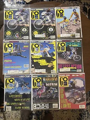 Vintage BMX Magazines GO  • $155