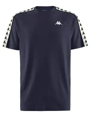 Mens Kappa Navy 222 Banda Coen T-Shirt • £7