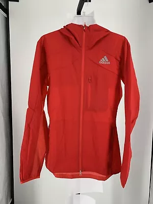 Adidas Men's Adizero® Marathon Jacket HB5118 Vivid Red Small  MSRP: $150   NWT • $108.25