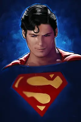 Wondercon 2022 Superman Clark Kent Movie Poster Giclee Print Art 24x36 Mondo • $96.90