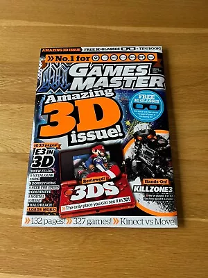 Games Master Magazine No 228 Sept 2010 With 3D Glasses + Tip Book. • £10