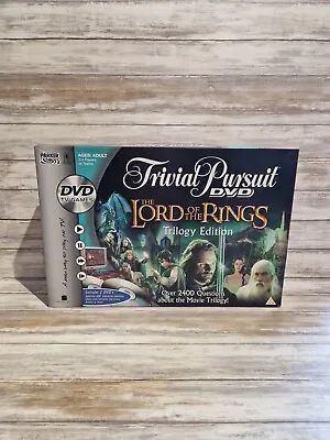 Trivial Pursuit Lord Of The Rings DVD Board Game Trilogy Edition • £14.99