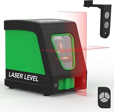 INSPIRITECH Tiling Cross Line Laser Level Self Leveling With Remote Control • $36.79