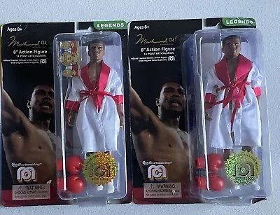 2018 Mego 8”  Muhammad Ali Legends  Action Figure Lot Of 2 • $30