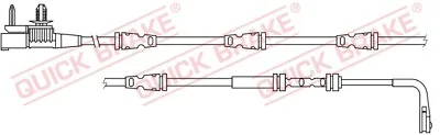 Warning Contact Brake Pad Wear Quick Brake Ws 0432 A Rear Axle For Jaguarland • £10.91