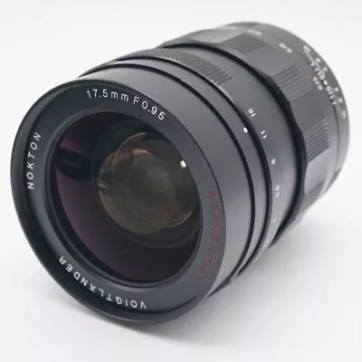 Class Voigtlander Nokton 17.5Mm F0.95 Micro Four Thirds • $704.56