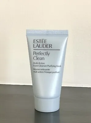 £4 • Buy Estee Lauder Perfectly Clean Multi-Action Foam Cleanser/Purifying Mask - 30ml