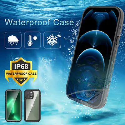 IP68 WATERPROOF 360 Case Samsung S22 Ultra S21 A53 Shockproof Diving Swim Cover • £13.99